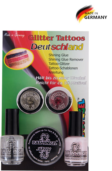 Glitzer Tattooset Deutschland