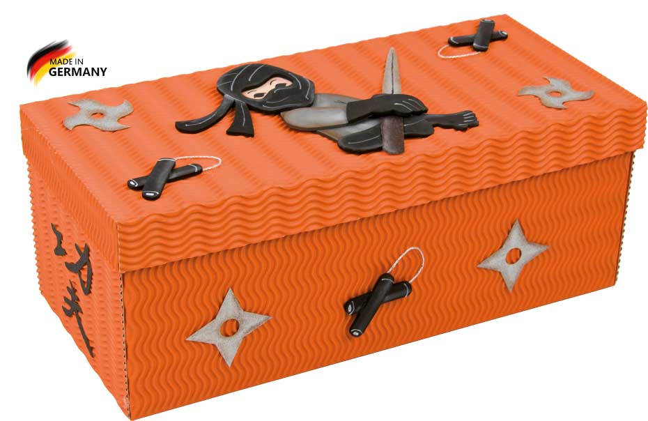 Kreativkarton Bastelset Ninja