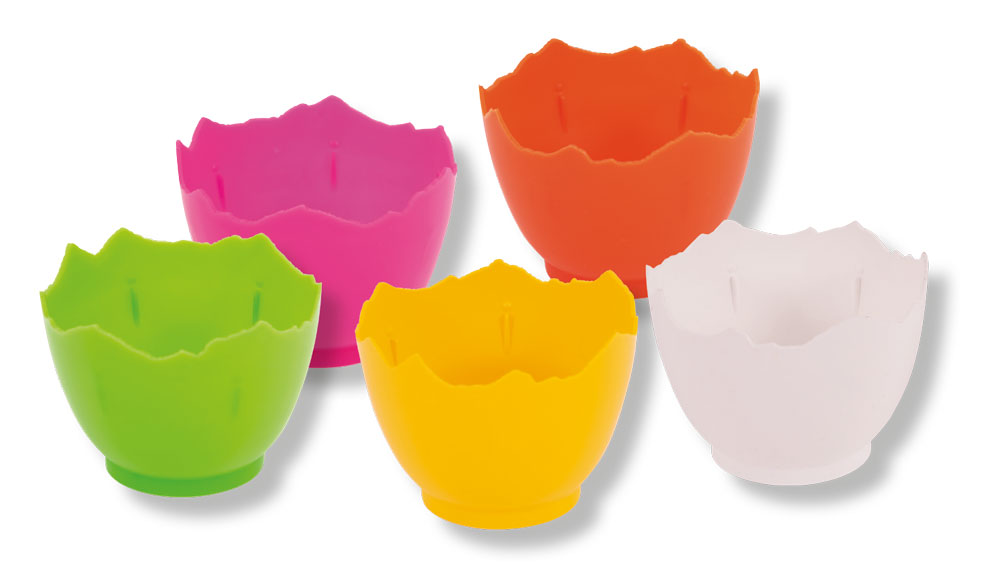 Eierschale klein 5 Stück sortiert