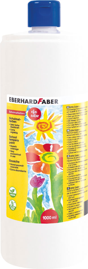 Efa Color Tempera weiß, 1000 ml