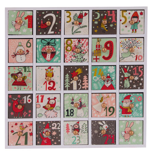 Adventskalender grün