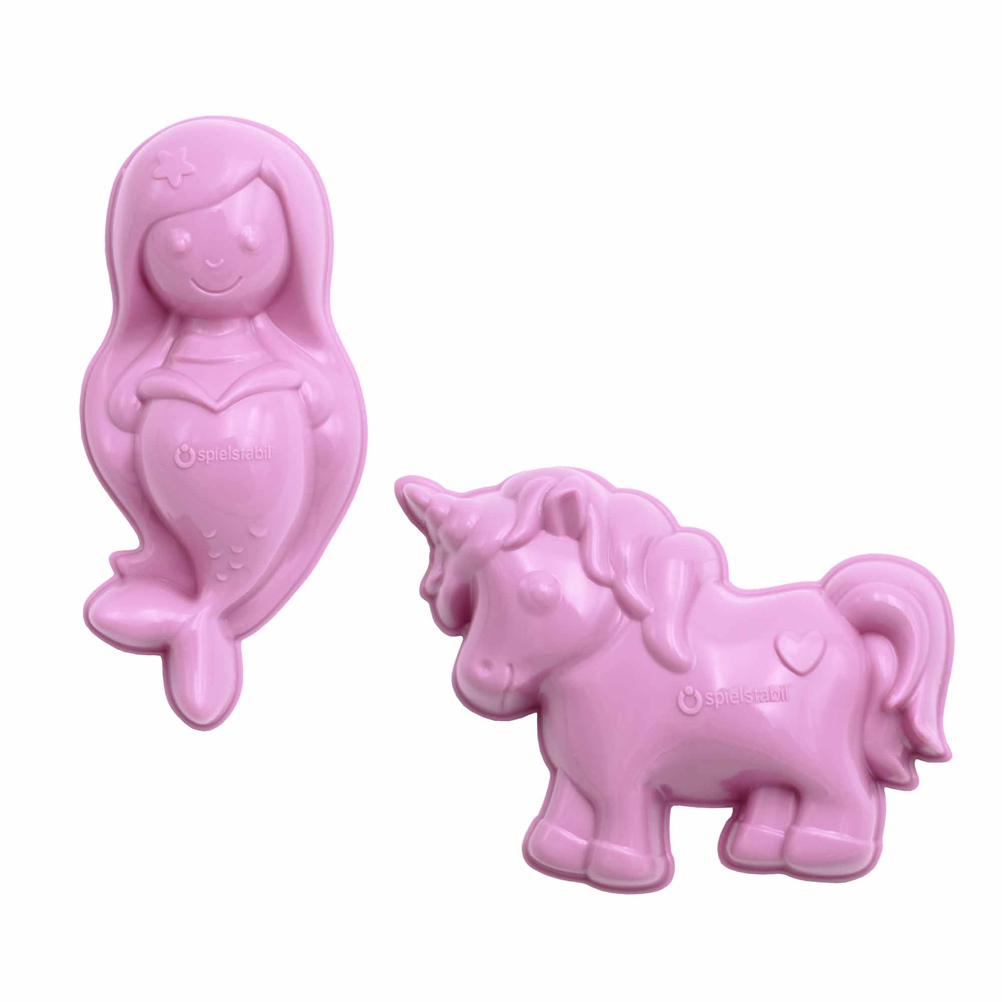 Sandförmchen Einhorn/Meerjungfrau pastell