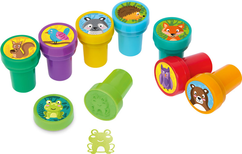 Stempel Waldtiere sortiert