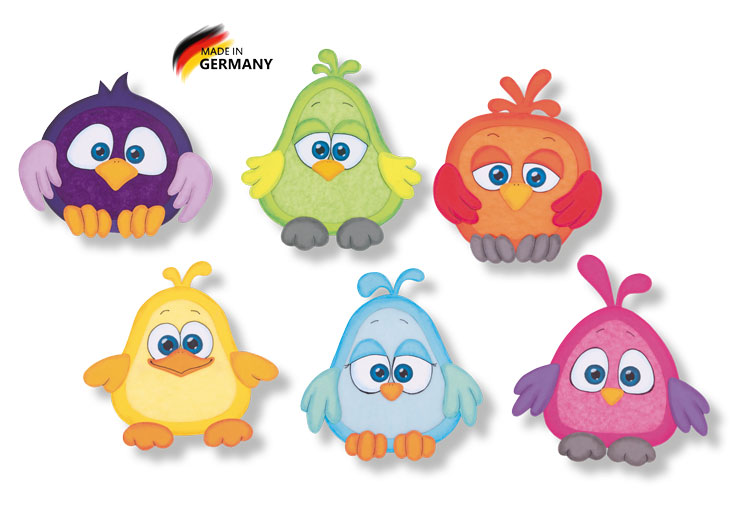Kreativpaket Lustige Piepmätze