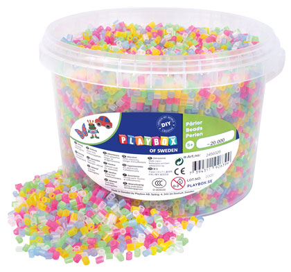 Bügelperlen Transparentmix 20.000 Stück