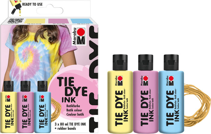 TIE DYE INK Batikfarbenset pastell