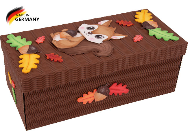 Kreativkarton Bastelset Eichhörnchen