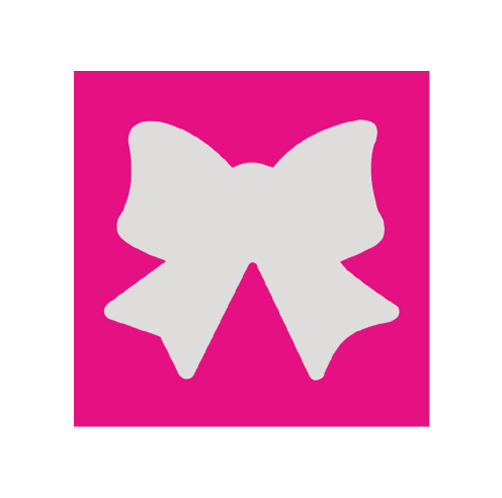 Motivstanzer Schleife M, 25 mm