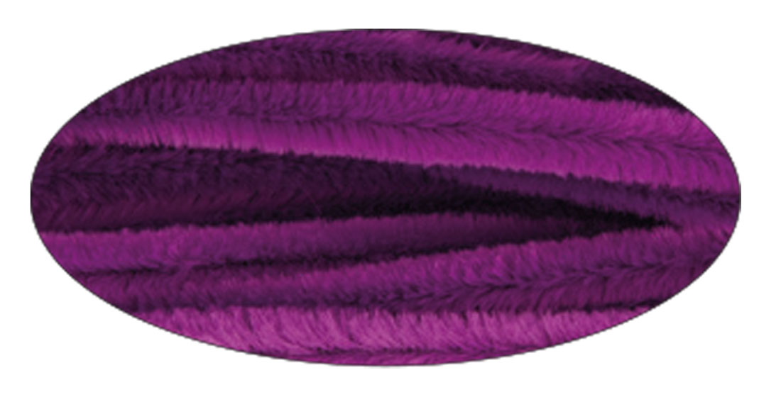 Biegeplüsch violett, 10 Stück