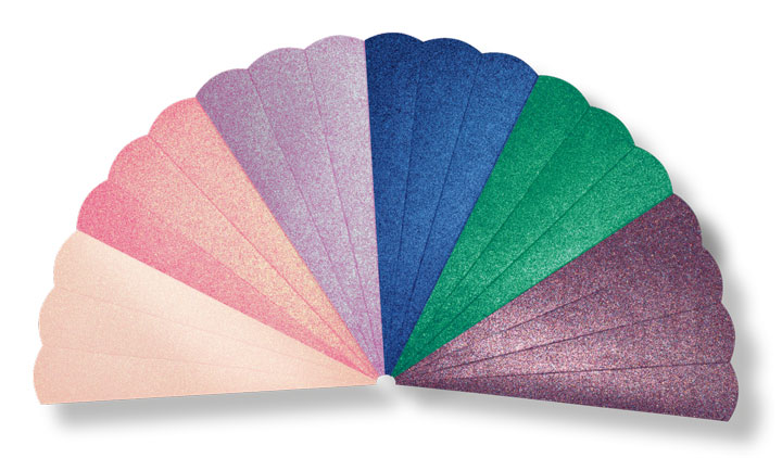 Glitter Geschwistertütenrohling 6 Stück sortiert