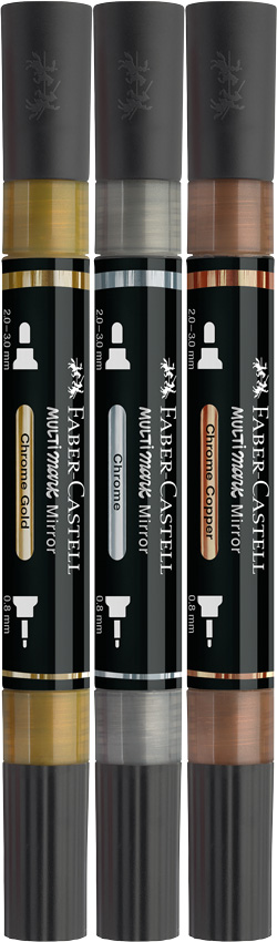 Multi Mark Mirror 3 Stück sortiert