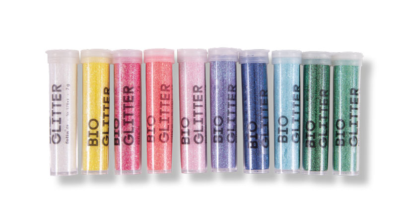 Glittermix Rainbow, 10 x 7 g sortiert