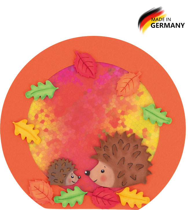 Laternen Bastelset Igel