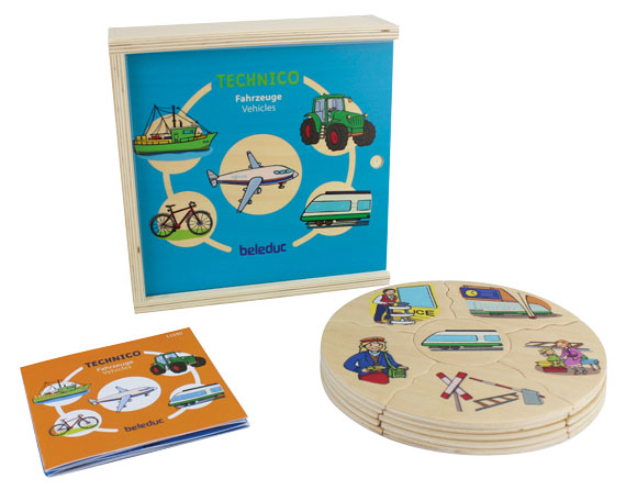 Puzzle Technico Fahrzeuge