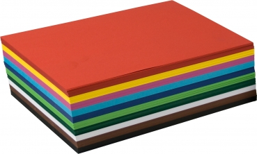Tonkartonsortiment 160 g/m², 500 Bogen
