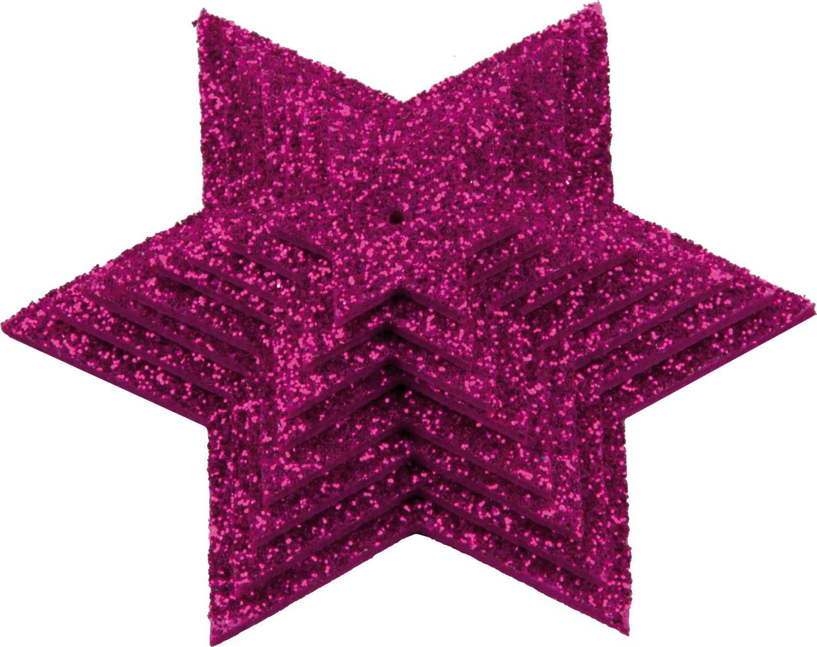 Glittersternenset pink