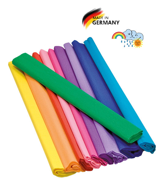 Aquarola Feinkrepp 10 Stück sortiert