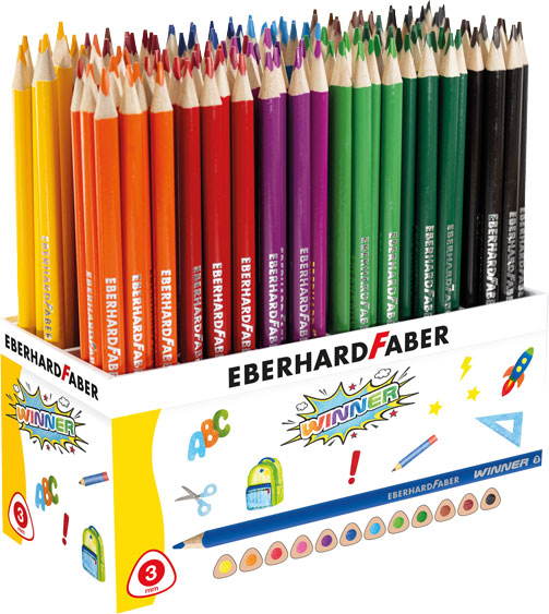 Winner 144 Stück in 12 Farben sortiert