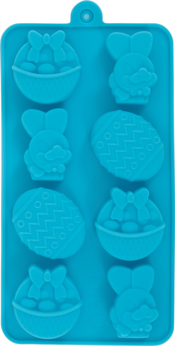 Silikonform Ostern, 10 x 20 cm