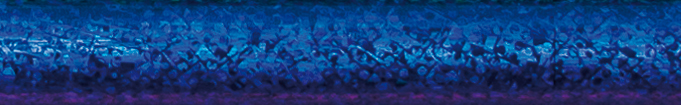 Hologrammfolie blau