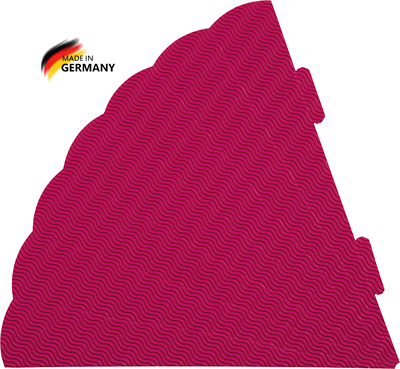3D Geschwistertütenrohling pink