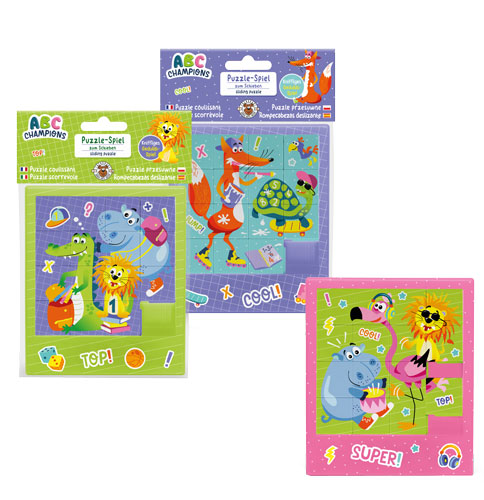 Schiebepuzzle sortiert