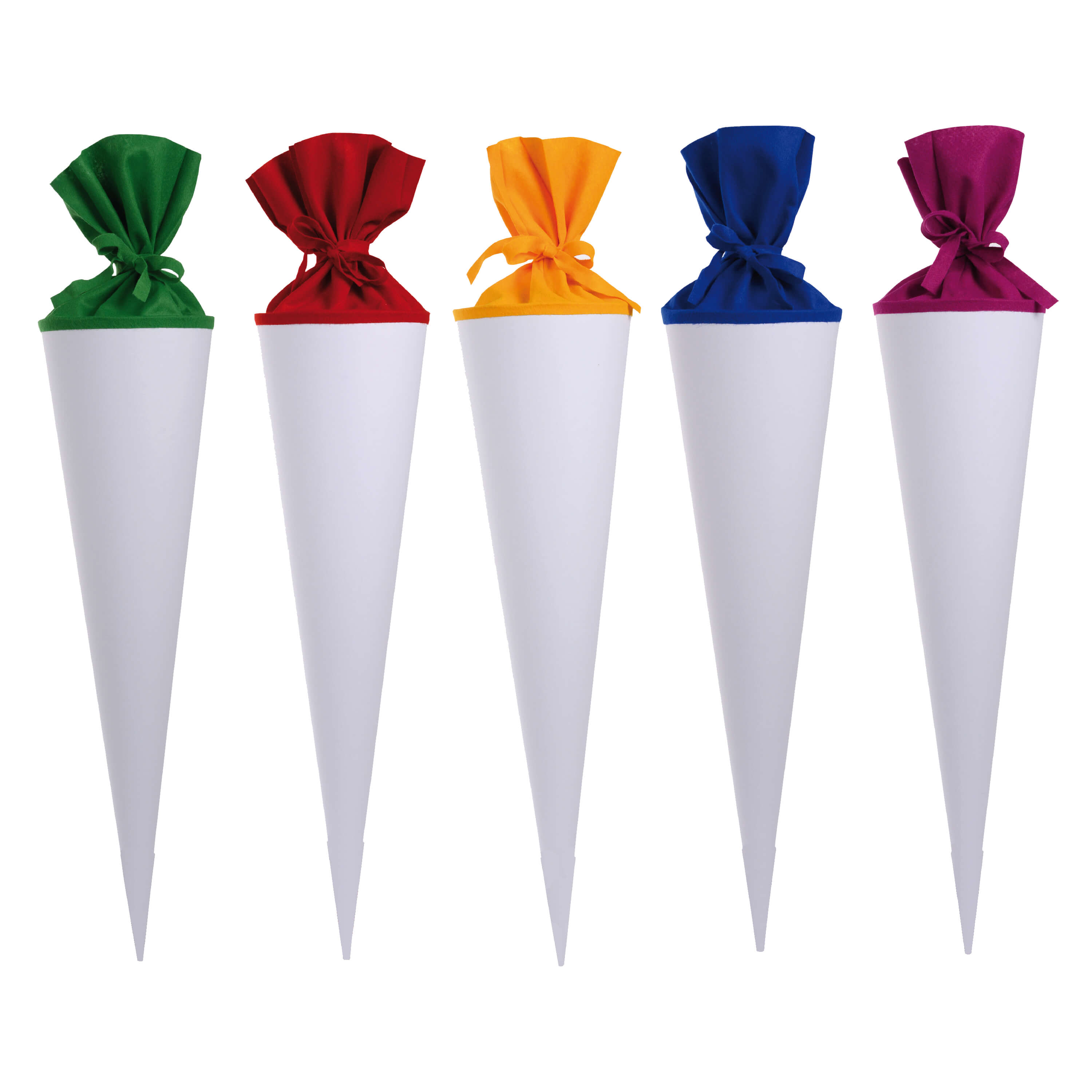 Geschwistertütenrohling 10 Stück sortiert