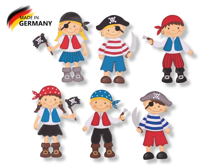 Kreativpaket Piratenkinder