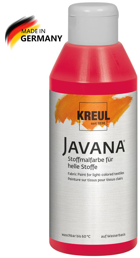 Stoffmalfarbe karminrot