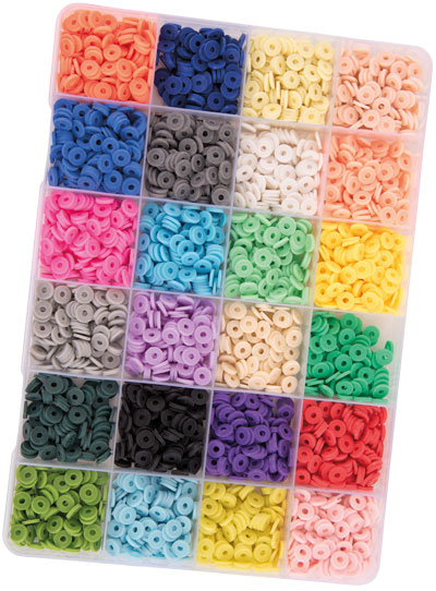 Heishi Scheibenperlenset 3600 Stück