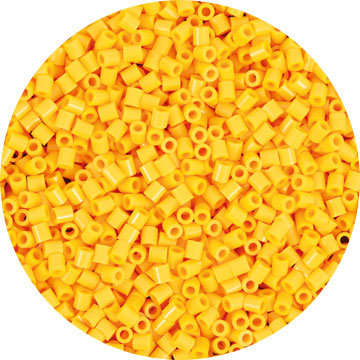 Bügelperlen midi gelb