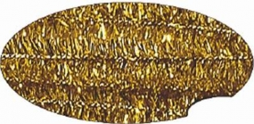 Biegeplüsch Metallic gold
