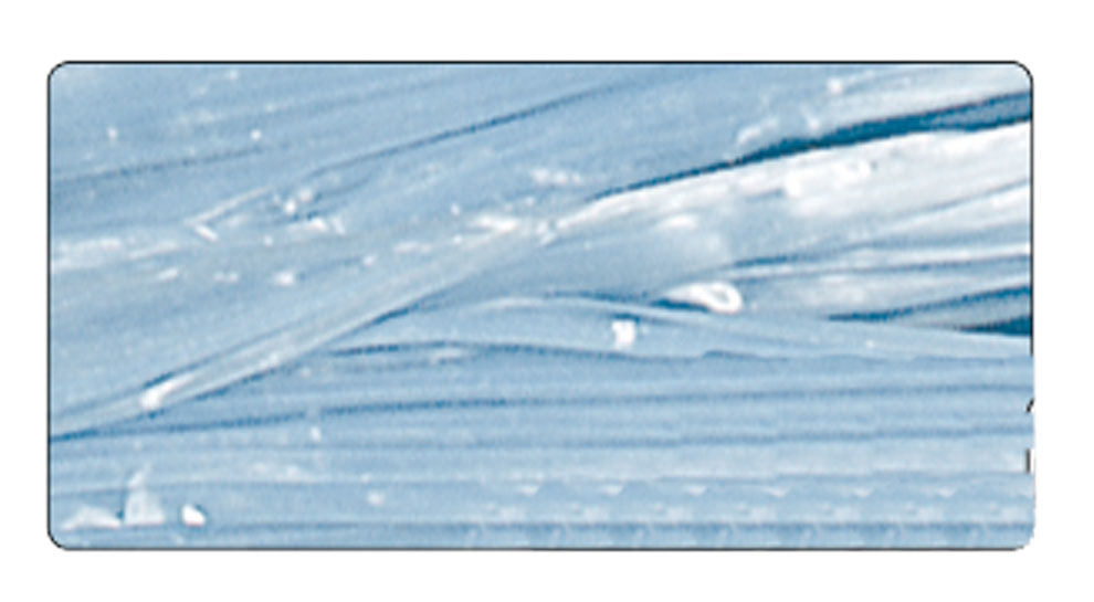 Edelbast glänzend himmelblau, 30 m