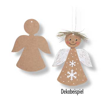 Weihnachtsanhänger Engel 10 Stück