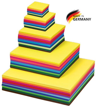 Origami Faltblätter 500 Blatt sortiert