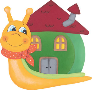 Metallic Laternen Bastelset Tinka Schnecke