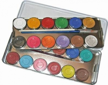 Profi Schminkpalette im Metalletui