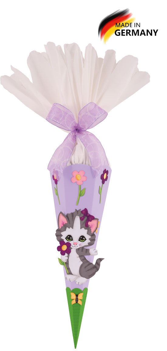 Geschwistertüten Bastelset Amy - Katze