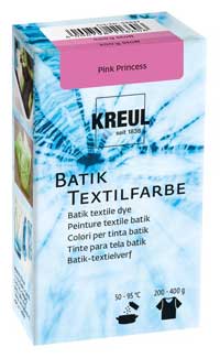 Batik Textilfarbe pink princess