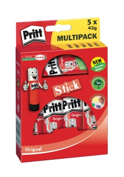 Pritt Klebestift - Das Original 5 x 43g