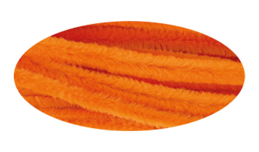 Biegeplüsch mandarine, 10 Stück