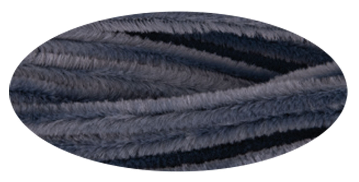 Biegeplüsch grau, 10 Stück