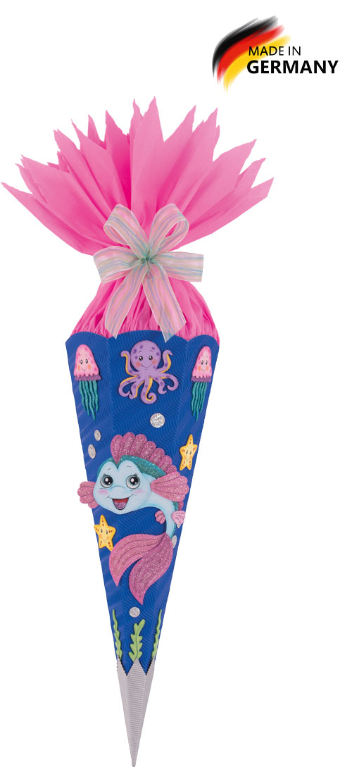 Schultüten Bastelset Glitzy - Glitzerfisch