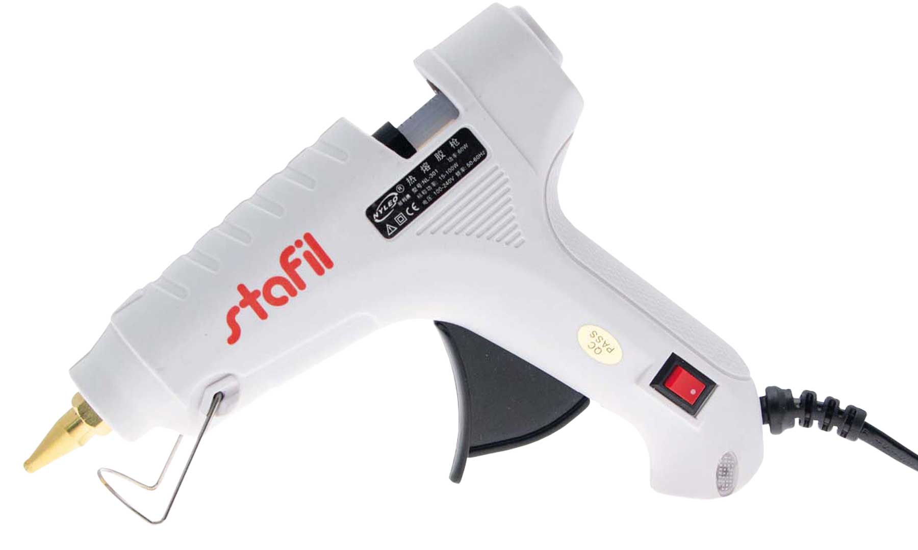 Heißklebepistole 60 Watt mit Metalldüse