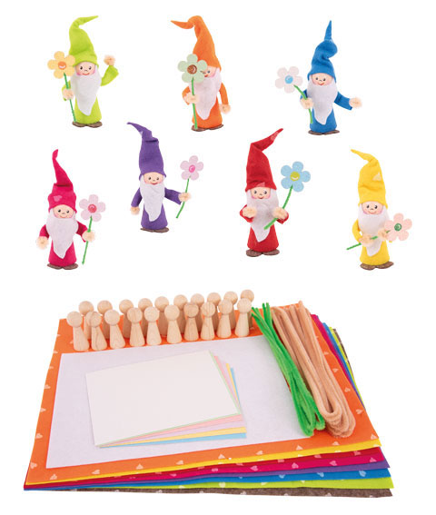 Kreativpaket Blumenwichtel