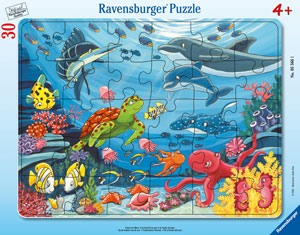 Rahmenpuzzle Unten im Meer lieferbar KW 13