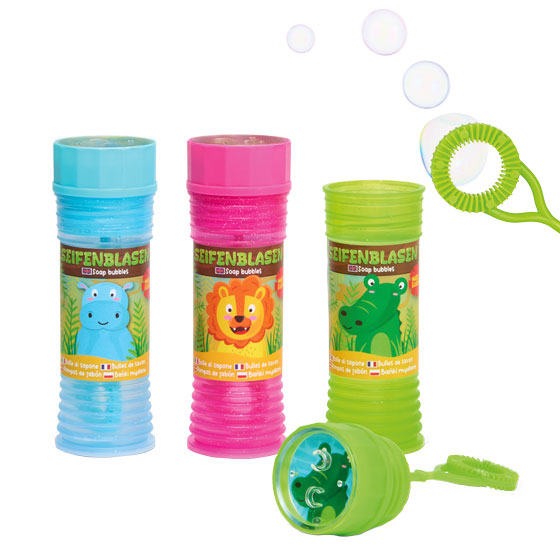 Seifenblasenspiel Safari sortiert 50 ml