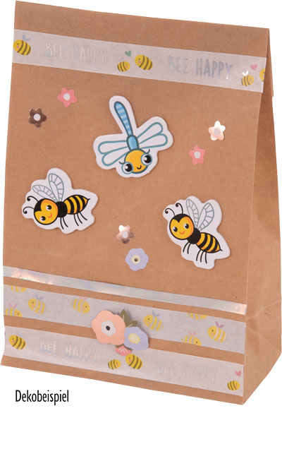 Papiertüte natur, 15 Stück