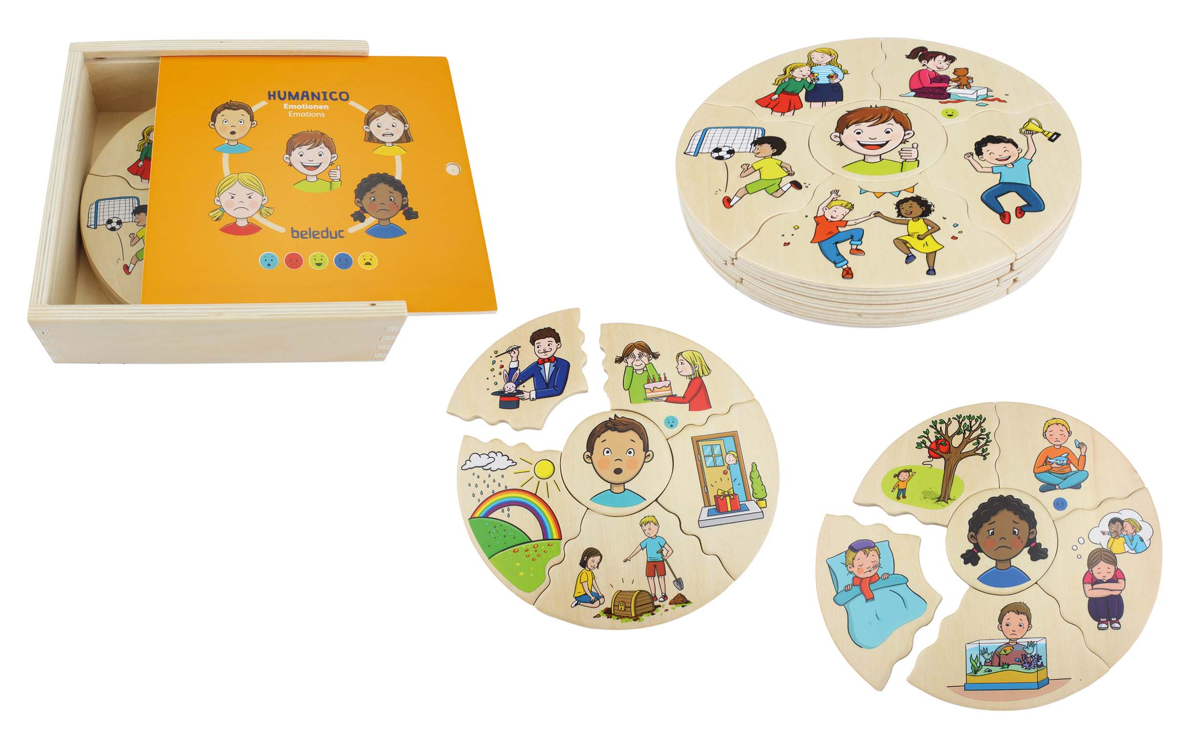 Puzzle Humanico Emotionen