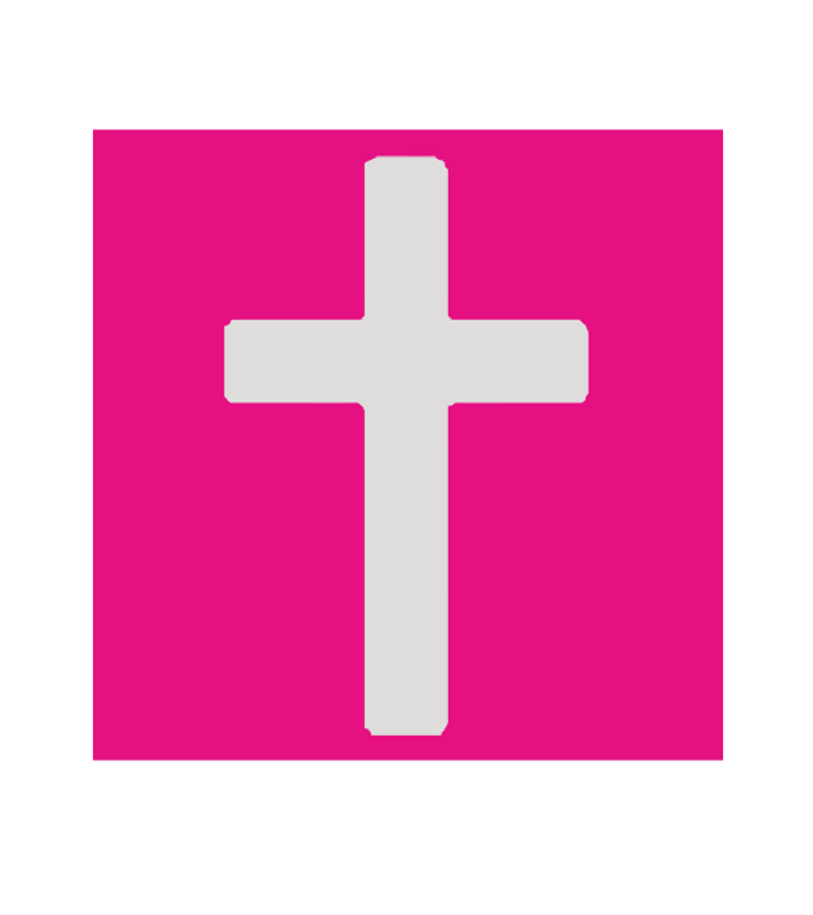 Motivstanzer Kreuz L, 33 mm